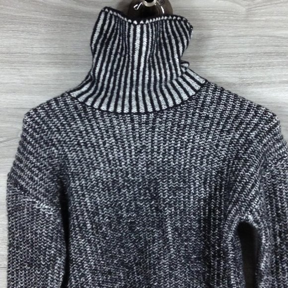 Caslon Black Knit Turtleneck Sweater - Picture 4 of 7